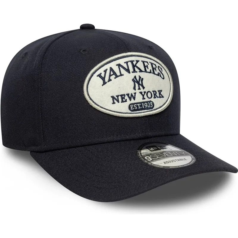 cappellino-curvo-blu-marino-snapback-9seventy-stretch-snap-patch-di-new-york-yankees-mlb-di-new-era