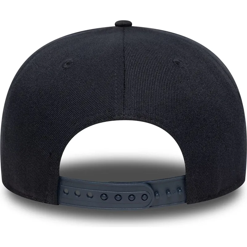 dunkelblaue-gebogene-snapback-kappe-9seventy-stretch-snap-patch-der-new-york-yankees-mlb-von-new-era