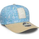 cappellino-curvo-blu-e-beige-snapback-9seventy-stretch-snap-lifestyle-di-racing-bulls-f1-team-formula-1-di-new-era