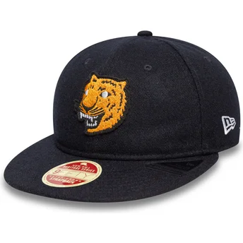 Casquette plate bleue marine ajustable 9FIFTY Retro Crown Heritage Detroit Tigers MLB New Era