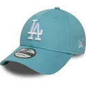cappellino-curvo-azzurro-regolabile-9forty-league-essential-dei-los-angeles-dodgers-mlb-di-new-era