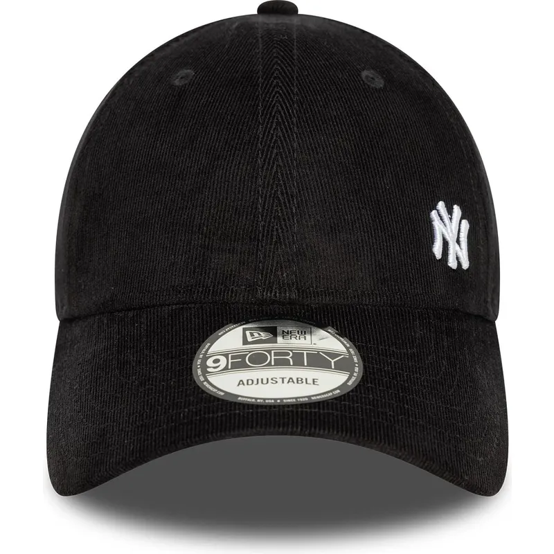 cappellino-curvo-nero-regolabile-9forty-flawless-cord-dei-new-york-yankees-mlb-di-new-era
