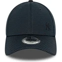 cappellino-visiera-curva-blu-marino-snapback-con-logo-blu-9forty-flawless-mesh-di-new-york-yankees-mlb-di-new-era