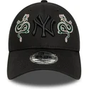 cappellino-curvo-nero-regolabile-con-logo-nero-9forty-icon-dragon-dei-new-york-yankees-mlb-di-new-era
