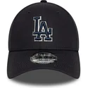 cappellino-visiera-curva-blu-marino-regolabile-con-logo-blu-9forty-team-outline-di-los-angeles-dodgers-mlb-di-new-era