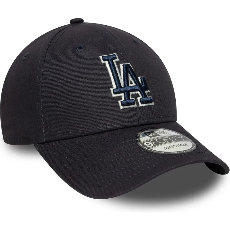 cappellino-visiera-curva-blu-marino-regolabile-con-logo-blu-9forty-team-outline-di-los-angeles-dodgers-mlb-di-new-era