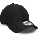 verstellbare-schwarze-curved-cap-mit-schwarzem-logo-9forty-tonal-flawless-der-new-york-yankees-mlb-von-new-era