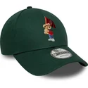 cappellino-curvo-verde-regolabile-9forty-seasonal-di-ac-milan-serie-a-di-new-era