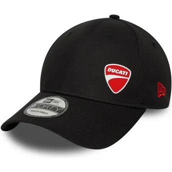 Cappellino curvo nero regolabile 9FORTY Flawless di Ducati Motor MotoGP di New Era
