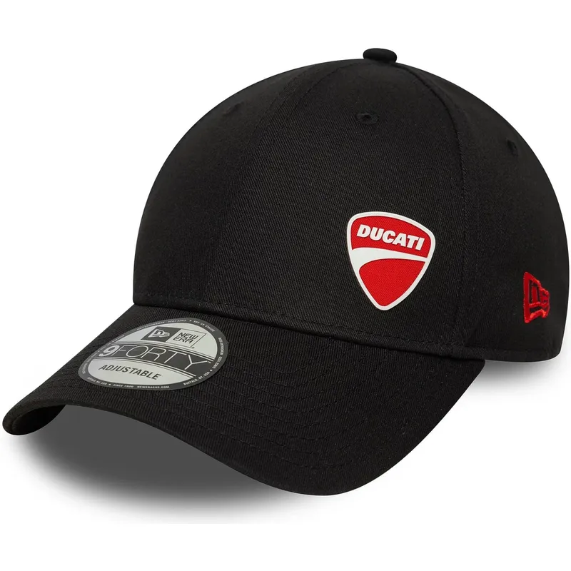 czarna-zakrzywiona-regulowana-czapka-9forty-flawless-ducati-motor-motogp-od-new-era