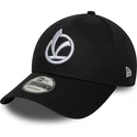 casquette-courbee-noire-ajustable-9forty-seasonal-vespa-piaggio-new-era