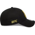 schwarze-gebogene-verstellbare-kappe-9forty-metallic-champ-der-ufc-ultimate-fighting-championship-and-new-von-new-era