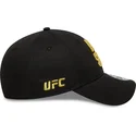 9forty-metallic-champ-ufc-ultimate-fighting-championship-and-still-verstellbare-schwarze-curved-cap-von-new-era