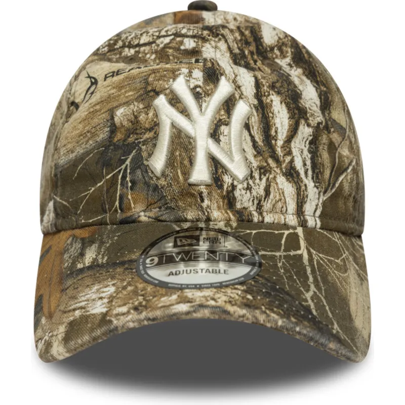cappellino-curvo-mimetico-regolabile-9twenty-realtree-dei-new-york-yankees-mlb-di-new-era
