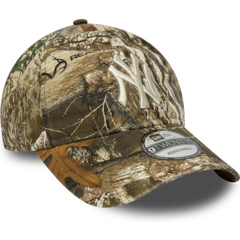 cappellino-curvo-mimetico-regolabile-9twenty-realtree-dei-new-york-yankees-mlb-di-new-era