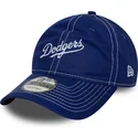 cappellino-curvo-blu-regolabile-9twenty-contrast-stitch-dei-los-angeles-dodgers-mlb-di-new-era