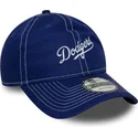 los-angeles-dodgers-mlb-new-era-9twenty-contrast-stitch-justerbar-buet-bla-kasket