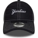 new-era-new-york-yankees-mlb-9twenty-justerbar-morkebla-kasket-med-kontraststing
