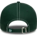 verstellbare-grune-9twenty-curve-cap-mit-kontrastnahten-der-oakland-athletics-mlb-von-new-era