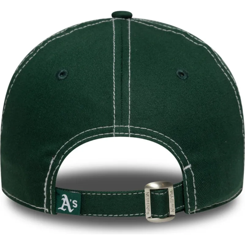 oakland-athletics-mlb-new-era-9twenty-contrast-stitch-justerbar-gron-buet-kasket
