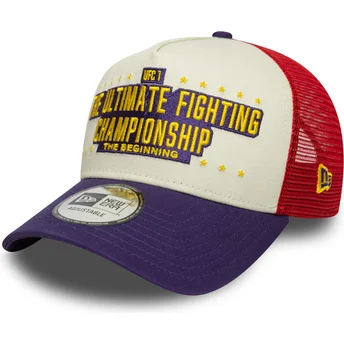 Cappellino trucker multicolore A Frame di UFC Ultimate Fighting Championship di New Era