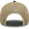 cappellino-trucker-marrone-e-verde-a-frame-animal-patch-di-bufalo-di-new-era