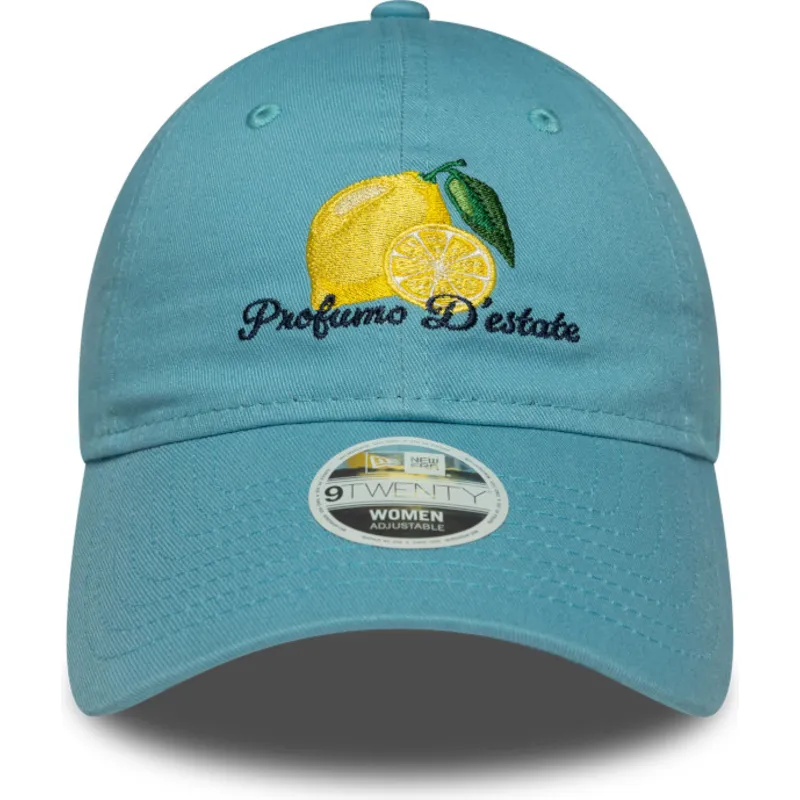 niebieska-zakrzywiona-czapka-regulowana-dla-kobiet-9twenty-phrase-profumo-d-estate-od-new-era