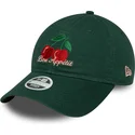 cappello-curvo-verde-regolabile-da-donna-9twenty-frase-bon-appetit-di-new-era