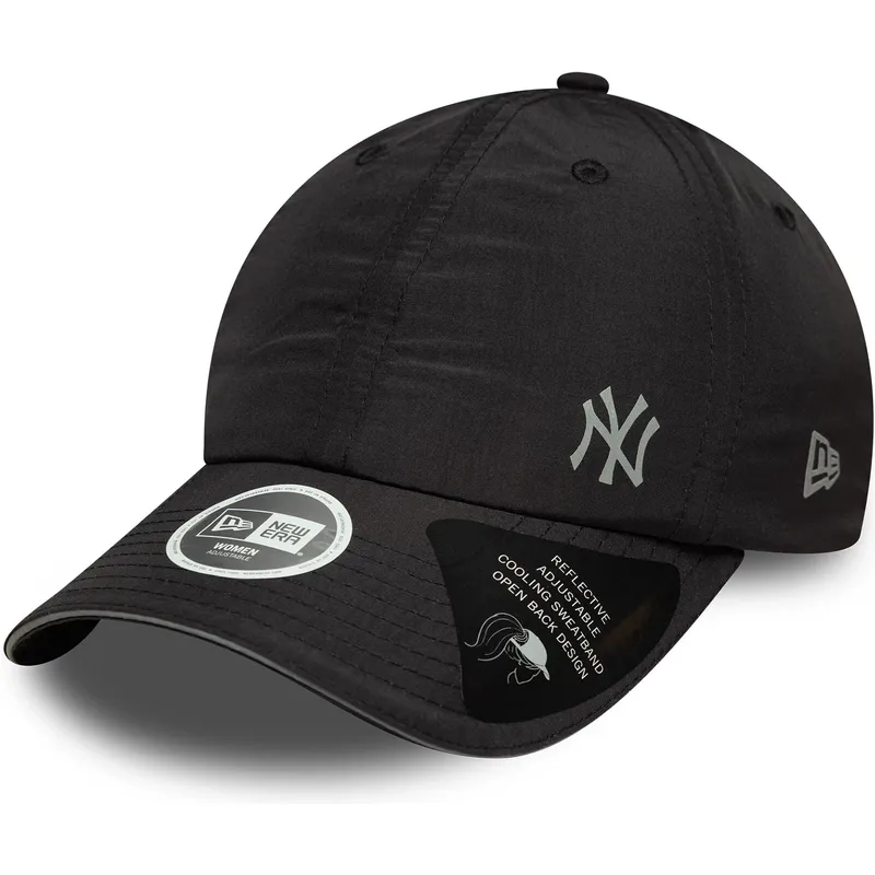 new-era-new-york-yankees-mlb-open-back-flawless-justerbar-sort-buet-kasket-til-kvinder