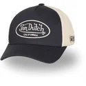 cappellino-trucker-nero-e-beige-regolabile-lof-b31-di-von-dutch