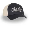 cappellino-trucker-nero-e-beige-regolabile-lof-b31-di-von-dutch