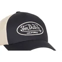 sort-og-beige-justerbar-trucker-kasket-lof-b31-fra-von-dutch