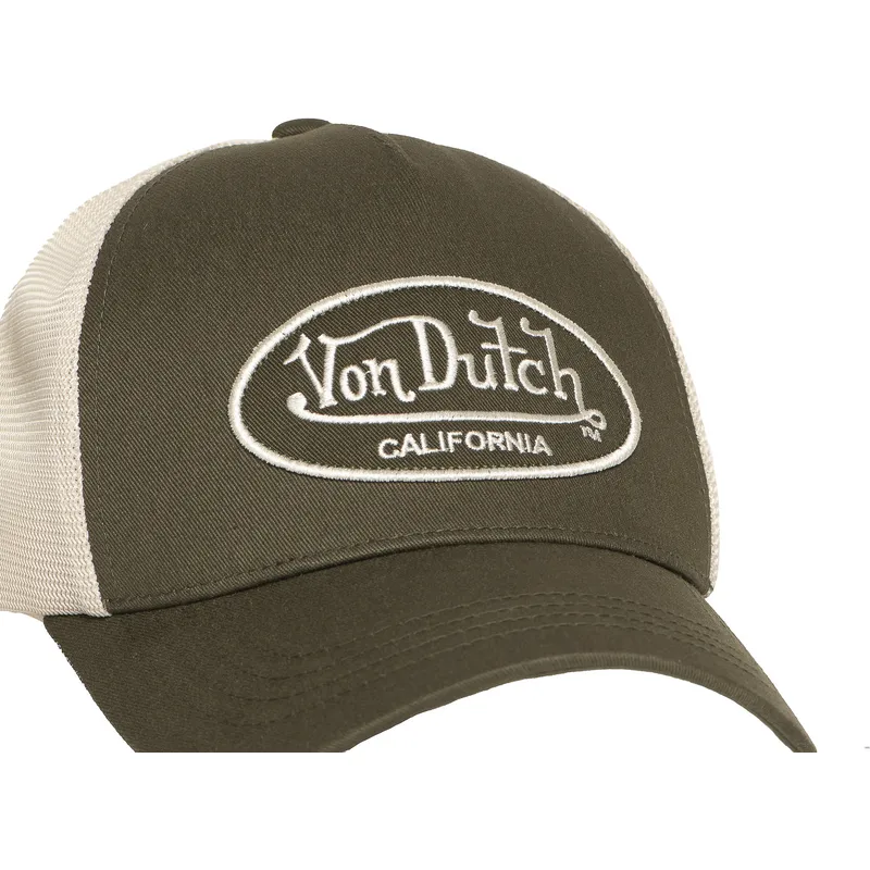 gron-og-beige-justerbar-trucker-kasket-lof-b32-fra-von-dutch