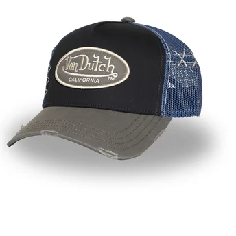 Cappello trucker multicolore USED 08 di Von Dutch