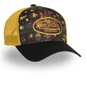 cappellino-trucker-nero-e-giallo-subl07-di-von-dutch