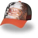 cappellino-trucker-arancione-subl10-di-von-dutch