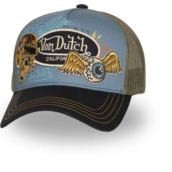 Cappellino trucker multicolore PATCHES10 di Von Dutch