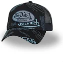 sort-og-bla-trucker-kasket-cafe06-fra-von-dutch