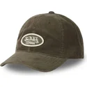 cappello-curvo-verde-cinghia-regolabile-log07-di-von-dutch