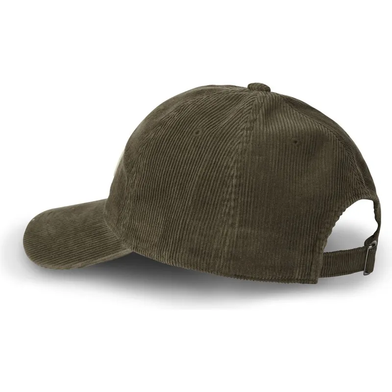 cappello-curvo-verde-cinghia-regolabile-log07-di-von-dutch