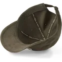 cappello-curvo-verde-cinghia-regolabile-log07-di-von-dutch