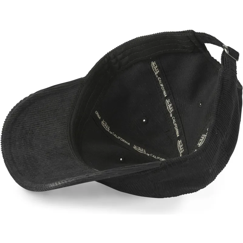 schwarze-verstellbare-curved-cap-log09-von-von-dutch