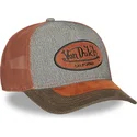 grau-braune-trucker-kappe-shield01-von-von-dutch