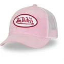 rozowo-biala-czapka-trucker-kylie-p-od-von-dutch