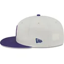 cappello-piatto-beige-e-viola-aderente-59fifty-clr-dvlp-dei-boston-red-sox-mlb-di-new-era