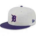 beige-og-violet-justerbar-59fifty-clr-dvlp-fladskygget-kasket-fra-detroit-tigers-mlb-fra-new-era