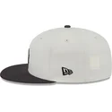 cappello-piatto-beige-e-nero-regolabile-59fifty-clr-dvlp-dei-los-angeles-dodgers-mlb-di-new-era