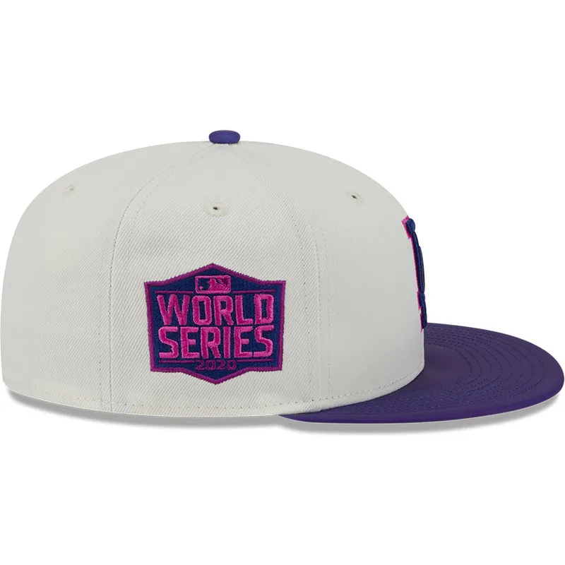 bezowo-fioletowa-dopasowana-czapka-z-daszkiem-59fifty-clr-dvlp-los-angeles-dodgers-mlb-od-new-era