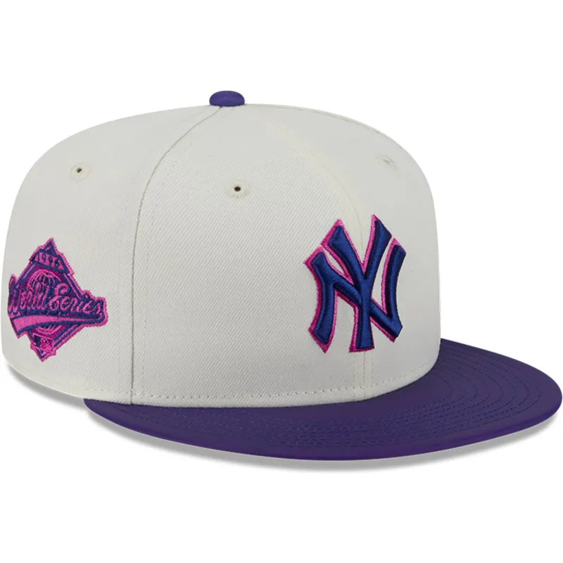 bezowo-fioletowa-dopasowana-czapka-z-daszkiem-59fifty-clr-dvlp-new-york-yankees-mlb-od-new-era