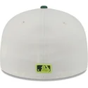 cappello-piatto-beige-e-verde-chiuso-59fifty-clr-dvlp-dei-new-york-yankees-mlb-di-new-era